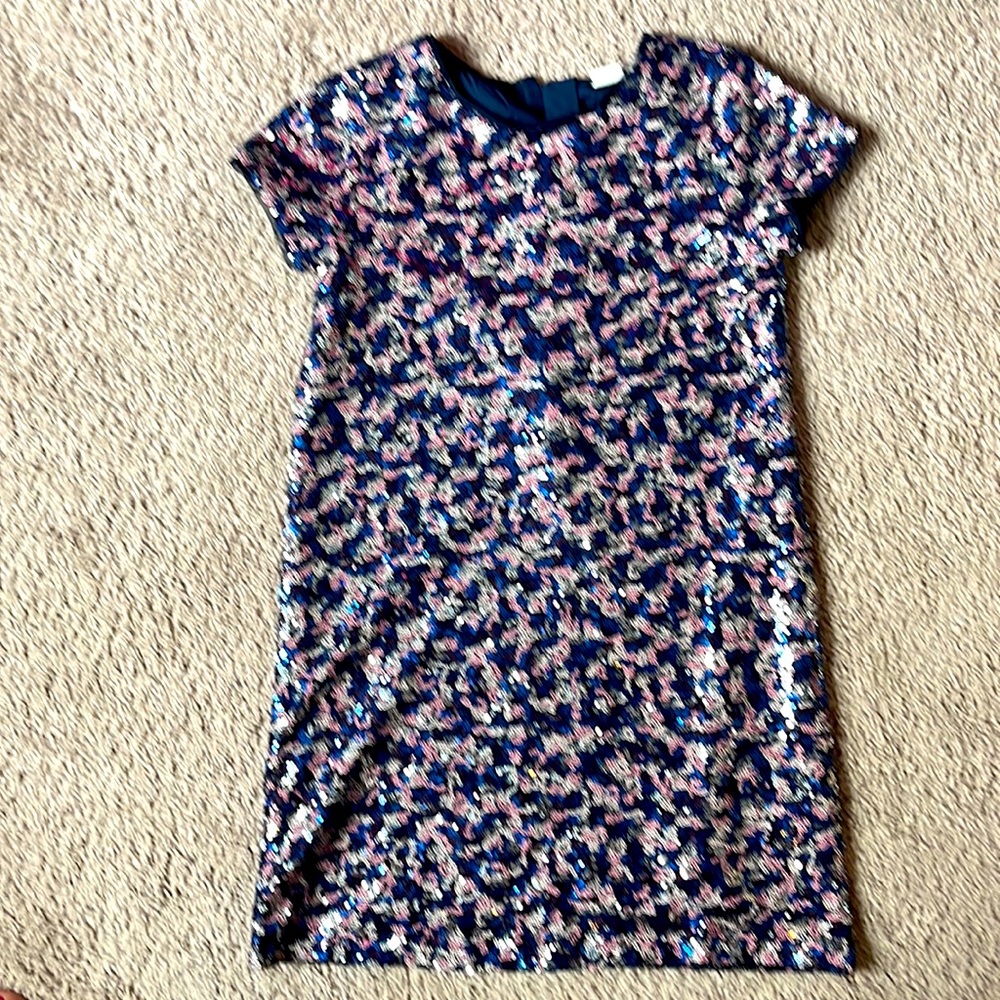 Suint sequin Size 8 dress for girls